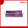 PU material purple cosmetic bag